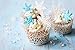 Ambari's Snowflake Cookie Cutter Set - Cake Decorating Mold Fondant Plunger Tool, Christmas Cutters Stamp Shaped as Snowflakes, Holiday Cookie Molds Stamps, Frozen Cake Candy & Cupcake Decorations