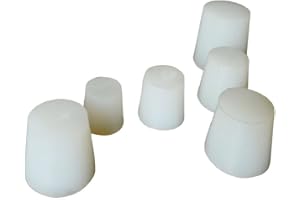 PUL FACTORY Silicone Stopper, 1 to 6 Sizes Assortment, Pack of 6
