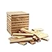 LOOBANI Kids Toddlers Building Blocks Wooden Toys Set, Suitable for Boys & Girls Above 3 Years Old (100 Pieces)