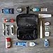Sterkmann Hanging Waterproof Travel Slim Toiletry Bag Organizer Bathroom Shaving Dopp Kit for Men