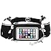 iRainy Neoprene Water-Proof Hydration Running Belt W Touchscreen Zipper Pockets Fitness Workout Belt with Two 12oz BPA-Free Leak-Proof Water Bottles Belt Fits All Smartphones (Water Bottle Belt)
