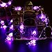 YUNLIGHTS Halloween Spider String Lights, Battery Operated 11.5ft 30 LED Waterproof Decoration Lights 8 Lighting Modes for Indoor/Outdoor Halloween Party Christmas Holiday Yard Decorations Decor