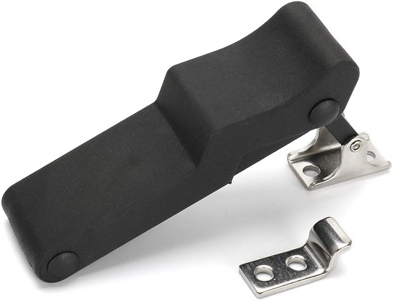 FANHAY 2PCS 7081927 Flexible Rubber Draw Latch with Stainless Steel Keeper and Bracket Boat Cargo Box Compatible with Polaris Sportsman 450 570 850 Touring ETX Front Storage Rubber Latch: Sports & Outdoors