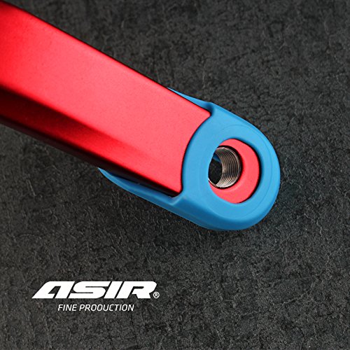 MostaShow ASIR Crankset Crank Protective Sleeve Protector Mountain Bike Parts Road Bike Fixed Gear Bicycle Protective Cover Boots 2Sets (Green) - Thumbnail 4