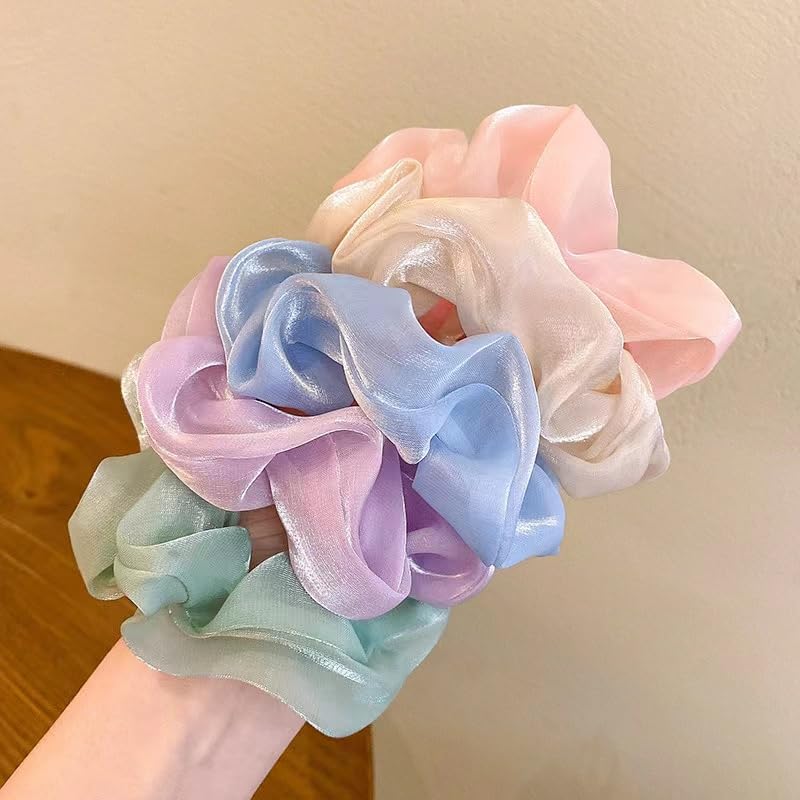 Zulfaye Silk Scrunchies