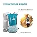 TRIWONDER Hydration Pack Backpack 5L Marathoner Running Race Hydration Vest (Black - with 1.5L Water Bladder)