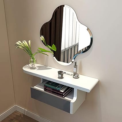 Floating Shelf Bedside Dressing Table Wall Mount Makeup And