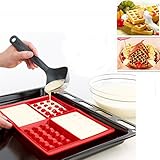 Dolland Square waffles Silicone Waffles Baking Mould Pan Cake Chocolate Cookie Bake Mold Kitchen