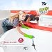 DRAIN EAZI TasiHome Best Hygienic Disposable Hair Catcher and in-Drain Hair Collector for All Showers, Baths, Basins 8 Pack