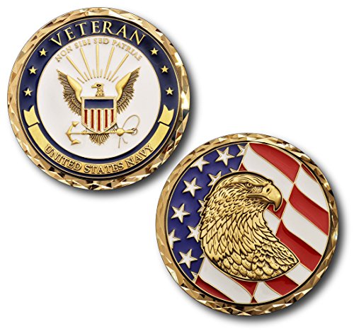 U.S. Navy Veteran Challenge Coin