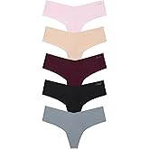 Victoria's Secret PINK Women's No Show Thong Underwear, Panties for Women (XS-XL)