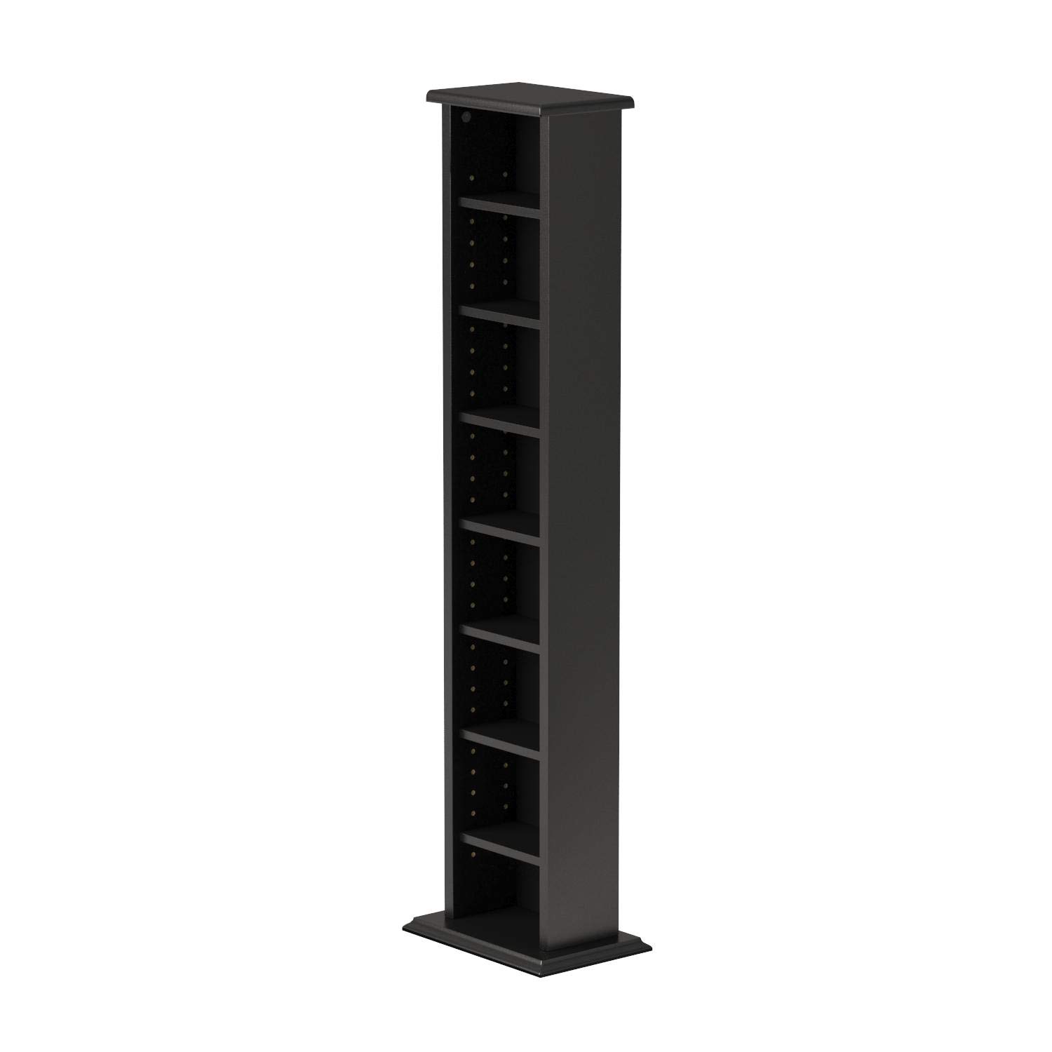 Prepac Slim Multimedia Tower Storage Black on Galleon Philippines