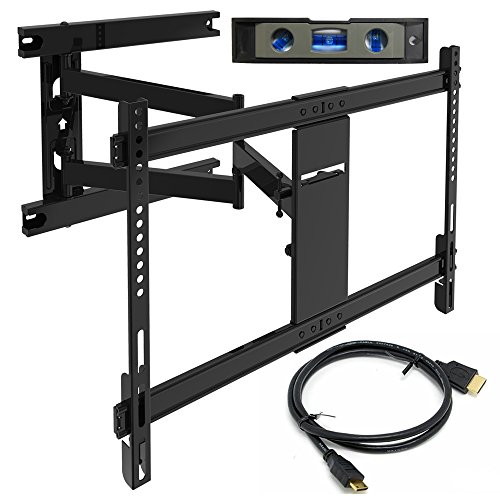 TV Wall Mount,Everstone Heavy Duty Articulating Full Motion Bracket for Most 32-70