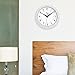 Equity 25011 8 Inch White Basics Quartz Analog Clock