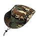 WINOMO Fashion Unisex Adult Outdoor Sports Wide Brim Boonie Hat Cap Fishing Hat - Size (Green Camouflage)