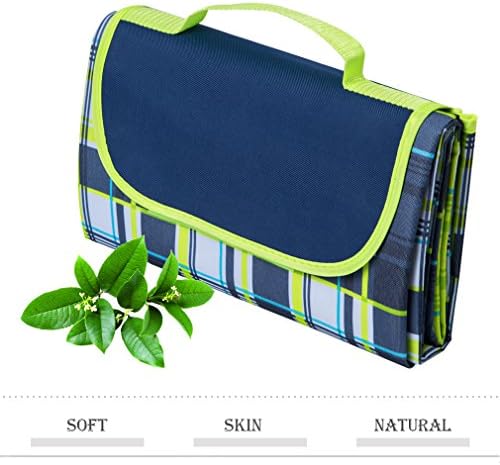 CIJIHVUIHUY Folding Portable Beach Picnic Blanket Mat Large Foldable Outdoor Waterproof Camping Picnic Mat