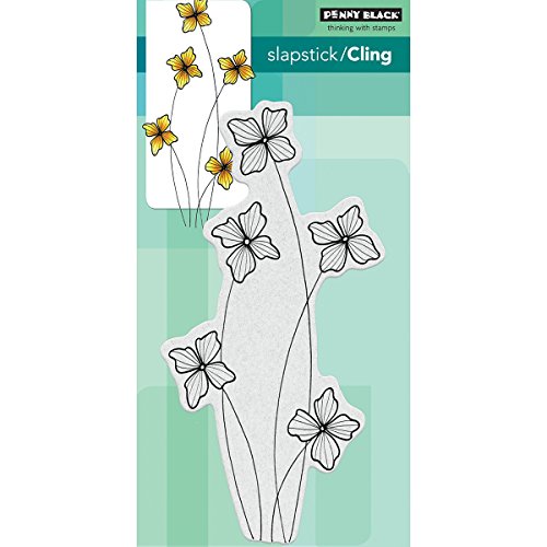 Penny Black Flowerets Cling Unmounted Rubber Stamp (40-468)