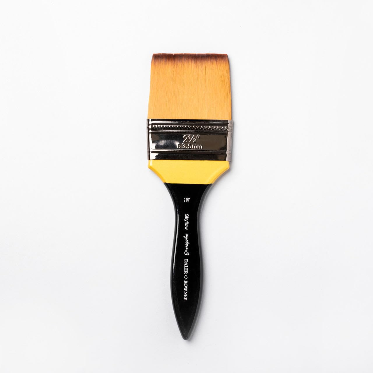 Daler-Rowney System3 Acrylic Brush, Synthetic Hair, Short Handle, Skyflow,