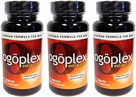 Men's Prostate Support Health Supplement with Graminex® Swedish Flower Pollen, Saw Palmetto, Phytosterols & Lycopene - 1 A Day - 30 Tablets (3 Pack)