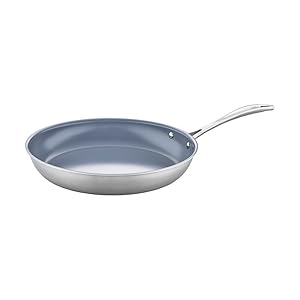 ZWILLING Spirit 3-ply 12" Stainless Steel Ceramic Nonstick Fry Pan