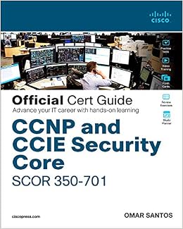Amazon Ccnp And Ccie Security Core Scor 350 701 Official Cert Guide Santos Omar Networks Protocols Apis