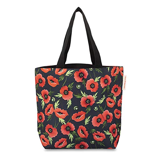 Emma Bridgewater Navy Poppy Shopper Bag