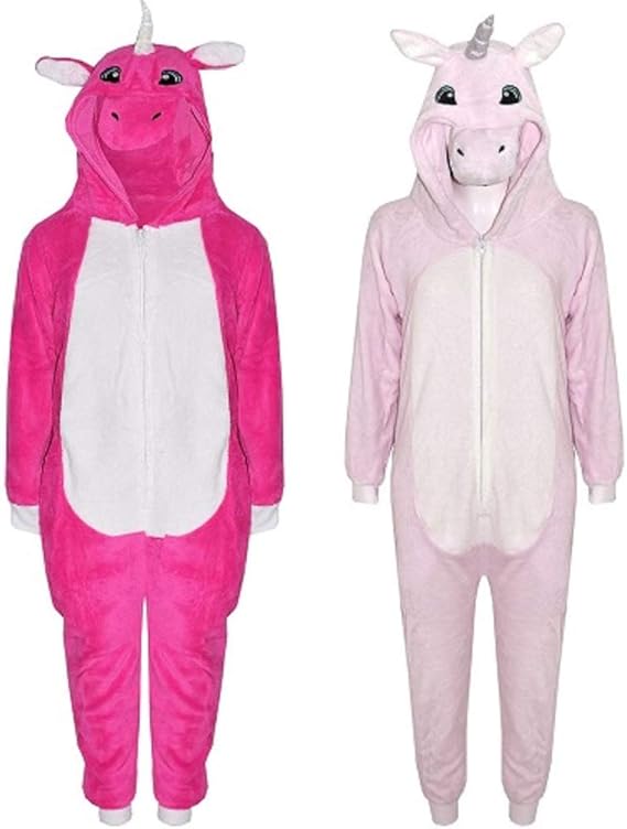 unicorn fleece onesie