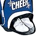 Chassé Girls' Cheer Weekender Backpack With 2 Color Logo And Stars - Black