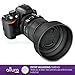 77MM Altura Photo Collapsible Rubber Lens Hood for Camera Lens with 77MM Filter Thread