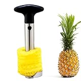 Pineapple Corer Slicer, Stainless Steel Pineapple Peeler Removal Kitchen Fruit Cutter Tool