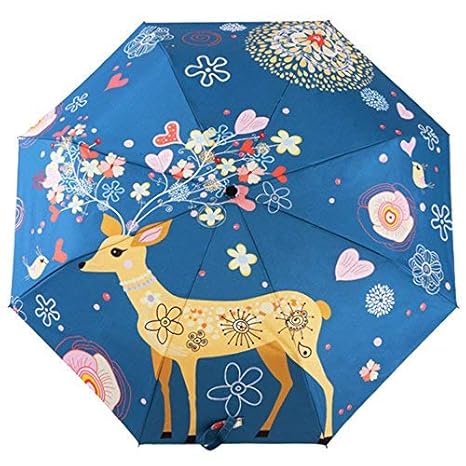 InnoWill Regenschirm Elch Pocket mit 110cm Durchmesser