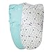 SwaddleMe Original Organic Swaddle 2-PK, Elephant Pebble (LG)