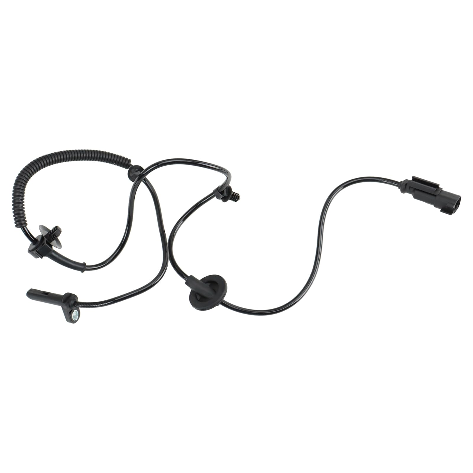 TRQ Front ABS Wheel Speed Sensor Compatible with