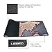 LIEBIRD® Extended XXL Gaming Mouse Pad - Portable Large Desk Pad for Laptop - Non-Slip Rubber Base (Cactus)