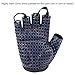 BASSDASH UPF 50+ Kids' Gloves with Padded Grippy Palm UV Protection for Bicycles Fishing for 1-8 Years Old Boys Girls