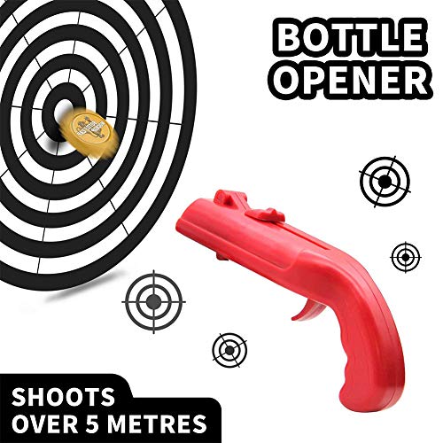 Beer Bottle Opener, Cap Gun Launcher Shooter Bottle Opener Drink Beer