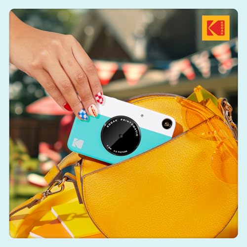 KODAK Printomatic Full-Color Instant Print Digital Camera - Colorful Photos On Zink 2x3