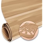 SISER Easy Puff HTV 12''x12'' - 3D Puffy Heat Transfer Vinyl (Beige)