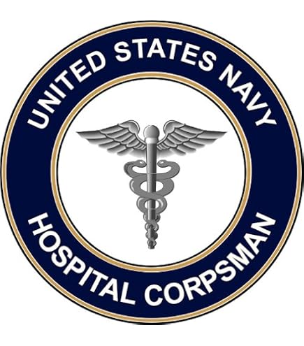 Amazon.com: U.S. NAVY HOSPITAL CORPSMAN HM PATCH - Color - Veteran