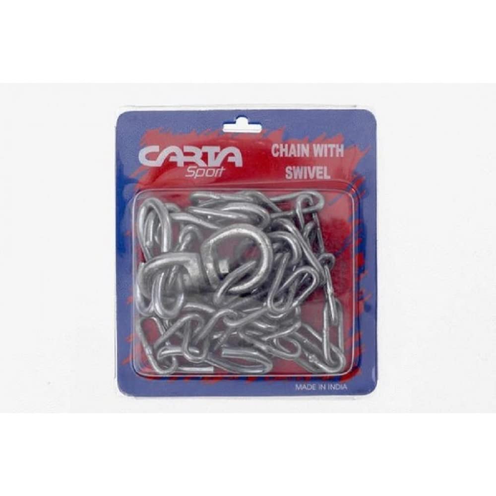 carta PBC Football Heavy duty chains for punchbag, White, One size