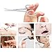 Stainless Steel Makeup Scissors Nose Hair Eyebrow Scissors Makeup Tool