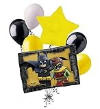 7pc Lego Batman Robin Balloon Bouquet Party Decoration Happy Birthday Super Hero