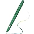 MoKo Holder Case Compatible with Apple Pencil 2nd Generation, Retractable Protective Apple Pencil Cover with Sturdy Clip, Hard PC Apple Pencil Case, Support Double-Tap,Midnight Green