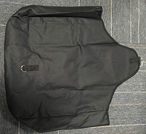 NRTFE Slow Feed Horse Hay Bag Pouch with D Rings Canvas Tote for Horses Goats Alpacas,29" Large Bag