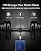 [3Pack] USB C Cable, iXCC 6Feet+10Feet USB Type C to USB A Data Sync and Charge Cord for Samsung Galaxy S9, Huawei P20 Mate10, MacBook 12