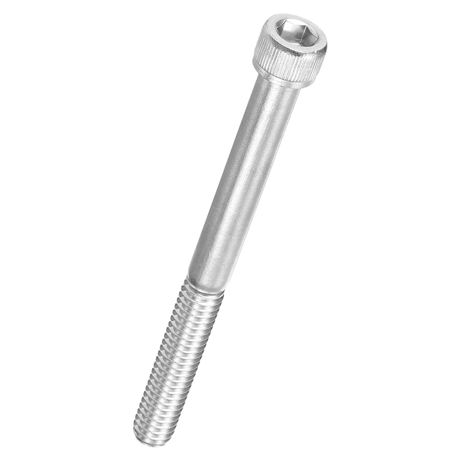 Kozelo 5pcs Socket Head Cap Screws - [5/16"-18 x 3-3/4"] UNC 304 Stainless Steel Allen Socket Drive for Electrical Motor 3D Printing Fan Engine Replacement Use, Silver — image 1