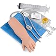 Ultrassist Pediatric IV Simulation Arm Kit, Minor Flaw, Top Tear Does Not Affect Functionality, Pediatric IV and Phlebotomy Practice Kit for IV Training, Venipuncture Skills, Injection Practice