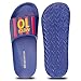 FC Barcelona Messi Mens Pool Slide Sandal, Water-Resistant Slipper for Beach & Shower