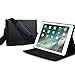 COOPER MAGIC CARRY II PRO case compatible with iPad Pro 9.7, iPad Air 2 | Protective Tablet Folio Cover w/ Handle & Stand | Carrying Case for Business School Travel | A1673 A1674 A1566 A1567 (Black)
