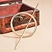 FDesigner Vintage Circle Round Hair Clips Geometric Decorative Hoop Hair Accessories Jewelry for Women and Girls (Gold)